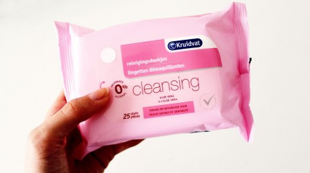 reinigings doekjes voor gevoelige en droge huid